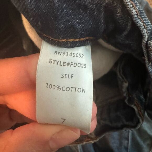 Fashion Nova Ripped Baggy Jeans Size 7 - Picture 7 of 12